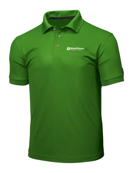 OGIO Dark Kelly Green Caliber 2.0 Polo w/RV Physical Therapy Logo