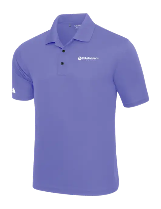 Adidas Light Purple Basic Sport Polo w/RV Physical Therapy Logo