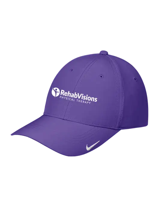 Nike Purple Dri-FIT Legacy Cap w/RV Physical Therapy Logo