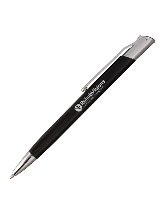 San Malo Black Pen - Black Ink w/RV Physical Therapy Logo