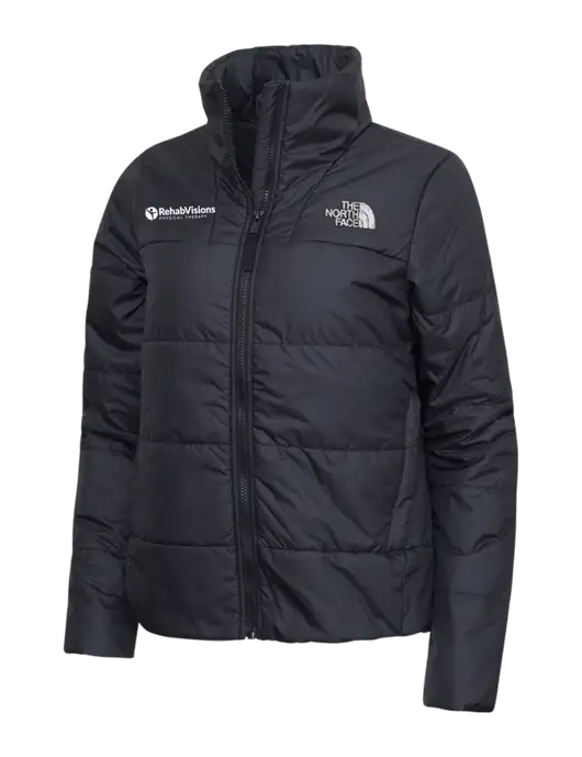 North Face Womens Black Everyday Insulated Jacket w/RV Physical Therapy Logo