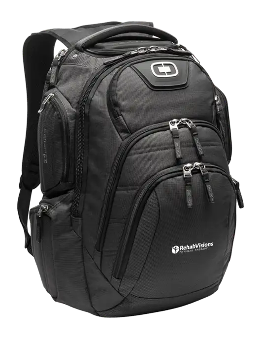 OGIO Black Surge RSS Pack
 w/RV Physical Therapy Logo