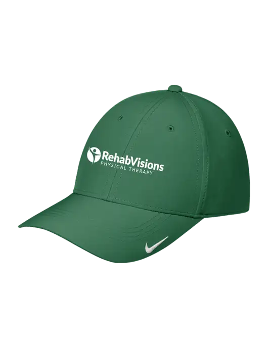 Nike Dark Green Dri-FIT Legacy Cap w/RV Physical Therapy Logo