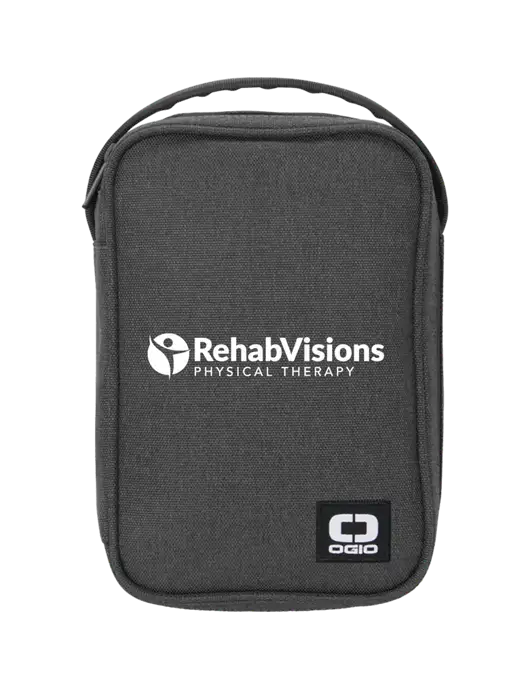 OGIO Grey Vault Travel Organizer w/RV Physical Therapy Logo