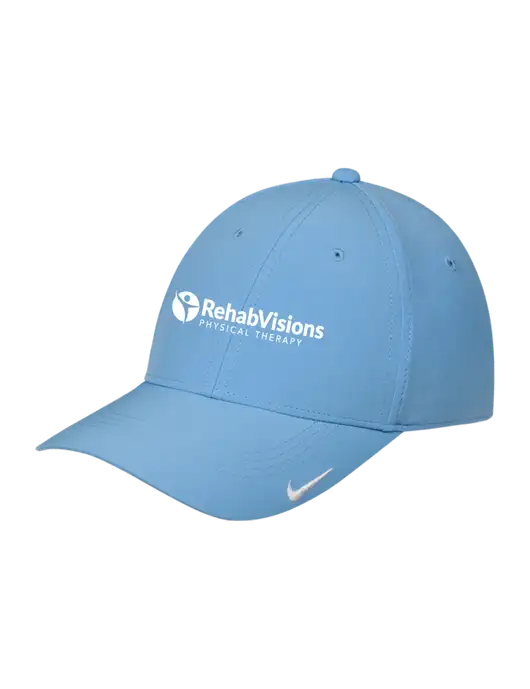 Nike Light Blue Dri-FIT Legacy Cap w/RV Physical Therapy Logo