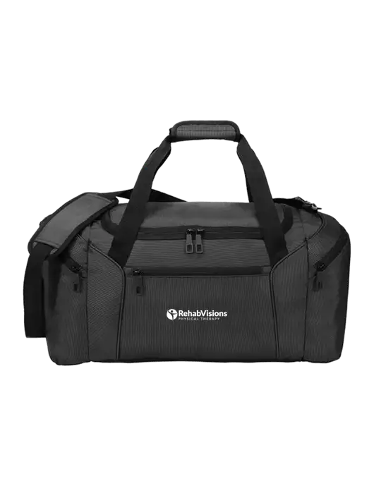 Slim & Lite Dark Grey Duffel    w/RV Physical Therapy Logo