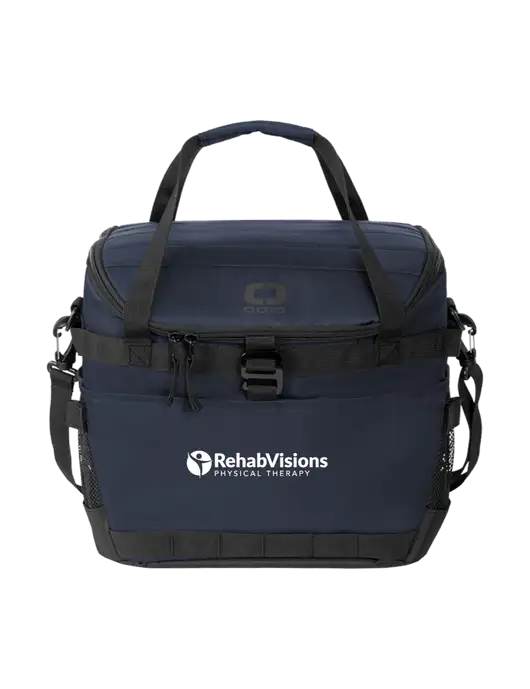 OGIO Navy Sprint 24-Pack Cooler w/RV Physical Therapy Logo
