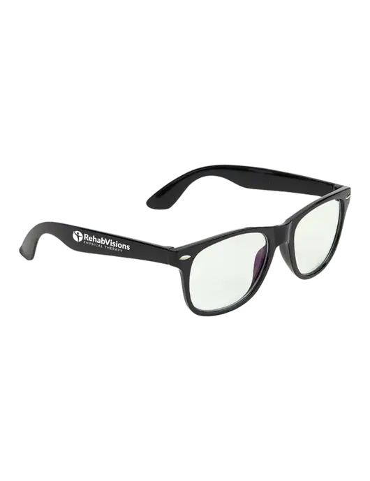 Blue Light Blocking Glasses w/RV Physical Therapy Logo