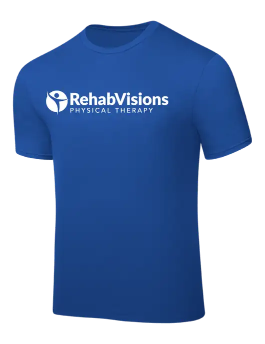Royal PosiCharge Competitor Tee w/RV Physical Therapy Logo