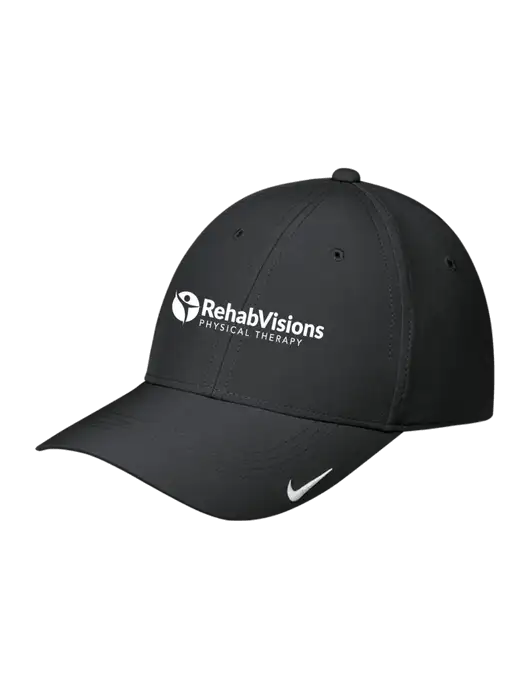 Nike Black Dri-FIT Legacy Cap w/RV Physical Therapy Logo