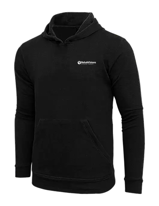 Adidas Black Fleece Hooded Sweatshirt w/RV Physical Therapy Logo