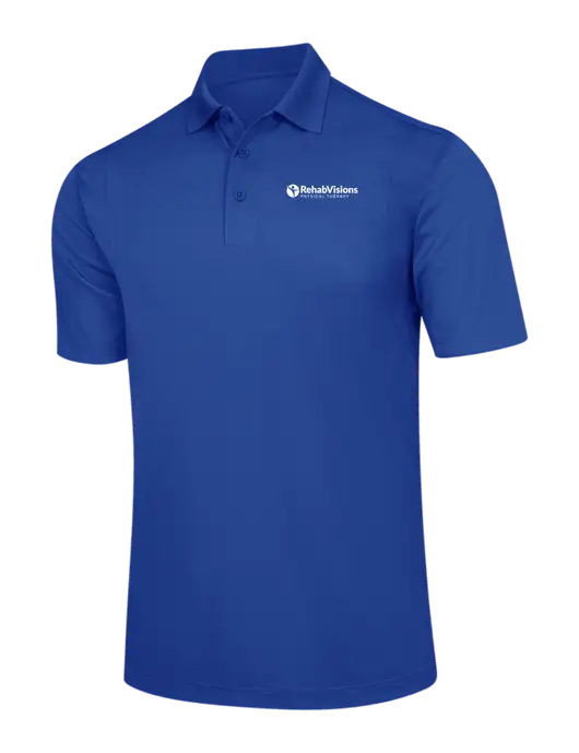 Royal Micropique Sport-Wick Polo w/RV Physical Therapy Logo