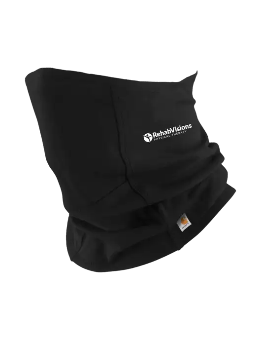 Carhartt Black Cotton Blend Filter Pocket Gaiter w/RV Physical Therapy Logo