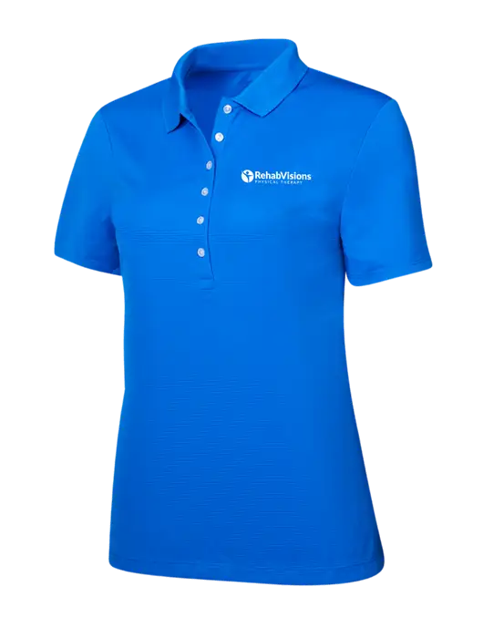 Callaway Womens Ottoman Royal Blue Polo w/RV Physical Therapy Logo