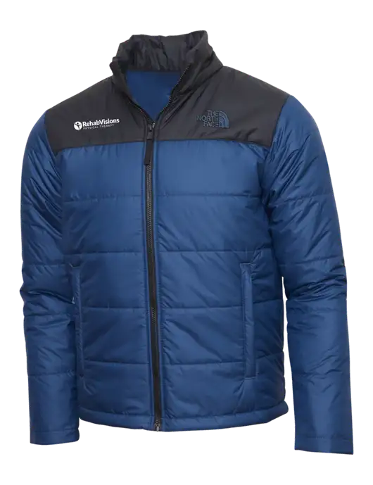 North Face Navy Everyday Insulated Jacket w/RV Physical Therapy Logo