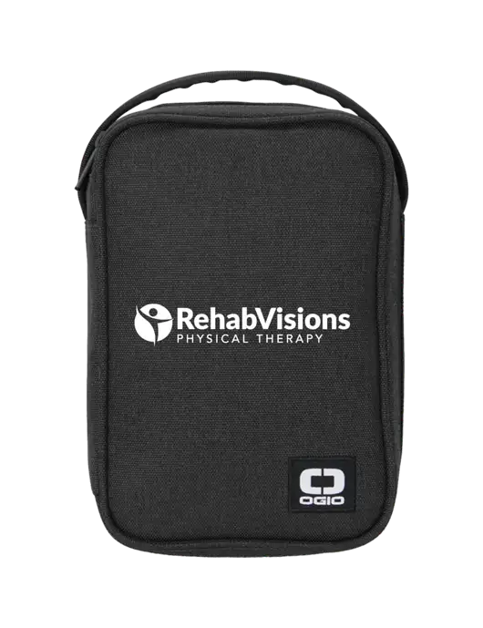 OGIO Black Vault Travel Organizer w/RV Physical Therapy Logo