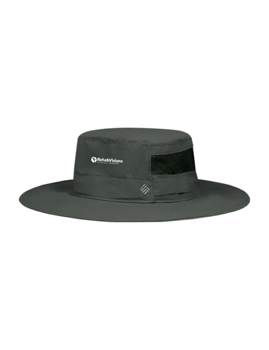 Columbia Dark Grey Bora Bora Booney  Hat w/RV Physical Therapy Logo