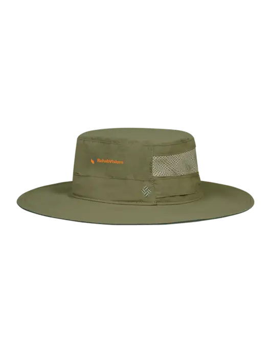 Columbia Dark Tan Bora Bora Booney  Hat w/RV Physical Therapy Logo