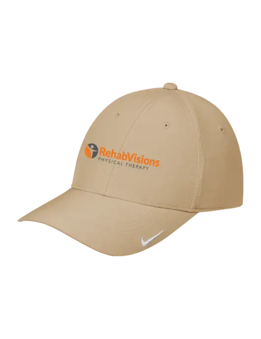 Nike Tan Dri-FIT Legacy Cap w/RV Physical Therapy Logo