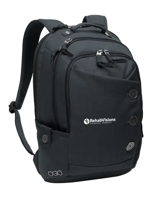 OGIO Storm Grey Ladies Melrose Pack w/RV Physical Therapy Logo