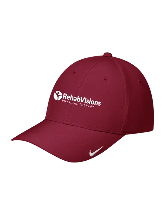 Nike Cardinal Dri-FIT Legacy Cap w/RV Physical Therapy Logo