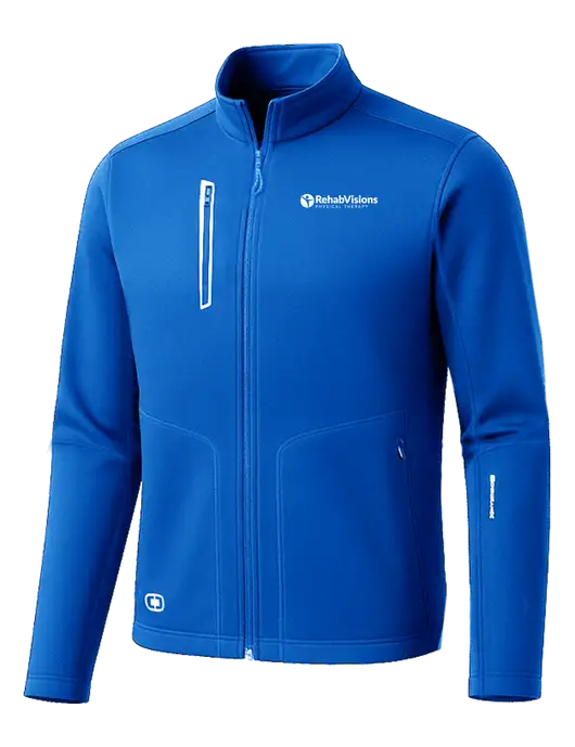 OGIO Royal Blue Endurance Fulcrum Full-Zip w/RV Physical Therapy Logo