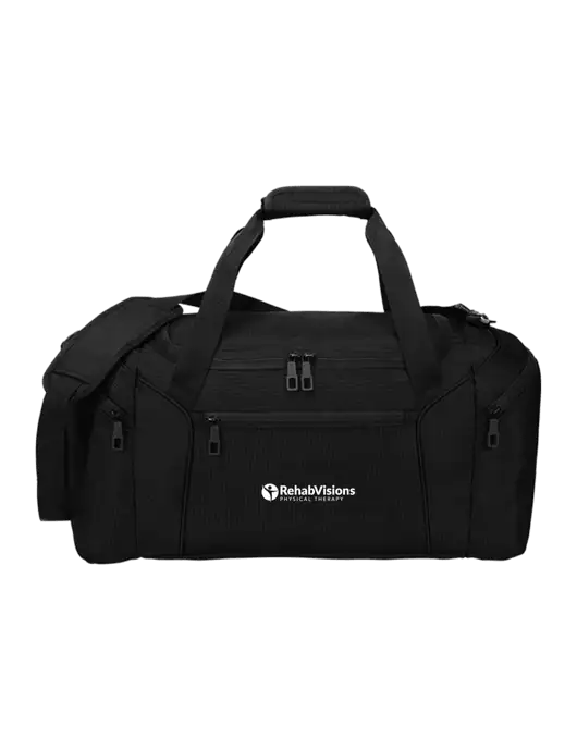Slim & Lite Black Duffel    w/RV Physical Therapy Logo