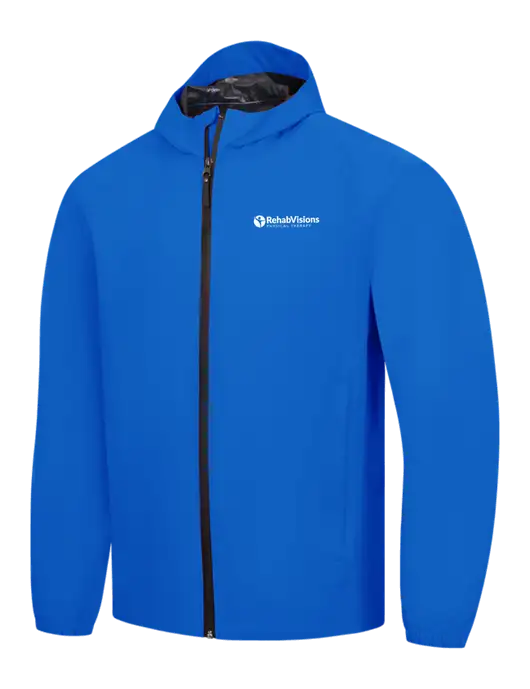 Royal Essential Rain Jacket w/RV Physical Therapy Logo