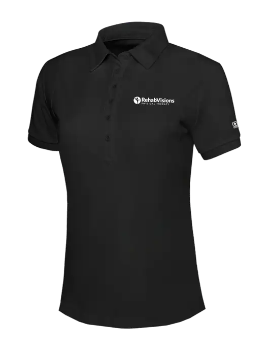 OGIO Womens Blacktop Jewel Polo w/RV Physical Therapy Logo