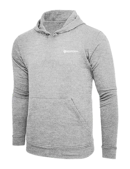 Adidas Light Grey Heather Fleece Hooded Sweatshirt w/RV Physical Therapy Logo