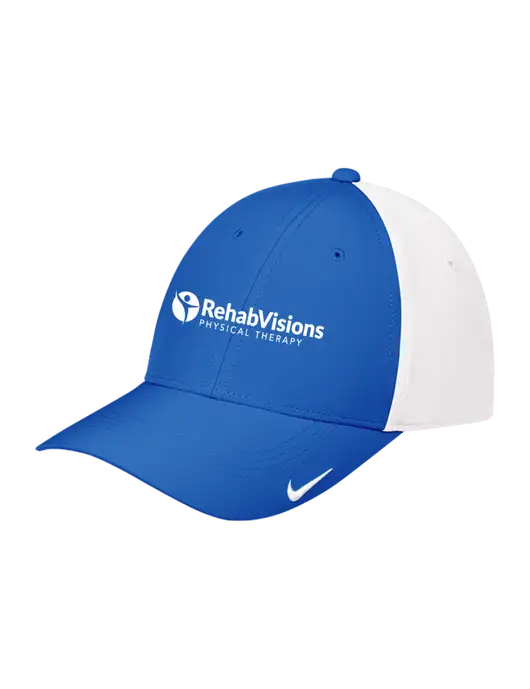 Nike Royal/White Dri-FIT Legacy Cap w/RV Physical Therapy Logo