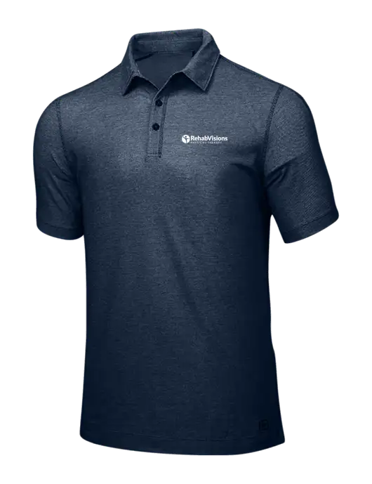 OGIO Navy ONYX Polo w/RV Physical Therapy Logo