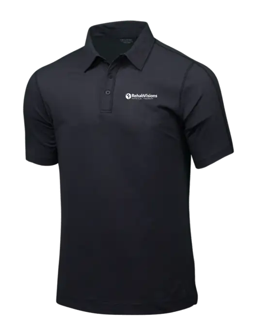 OGIO Black Top ONYX Polo w/RV Physical Therapy Logo