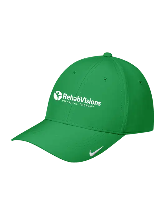 Nike Kelly Green Dri-FIT Legacy Cap w/RV Physical Therapy Logo