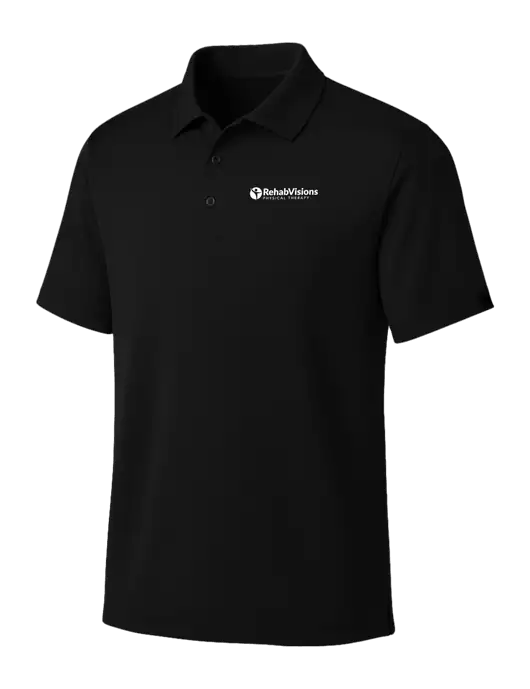 OGIO Blacktop Framework Polo w/RV Physical Therapy Logo